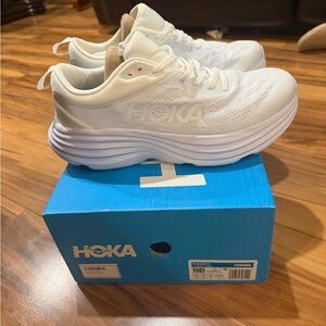 Hoka Women's White Athletic Running Shoes